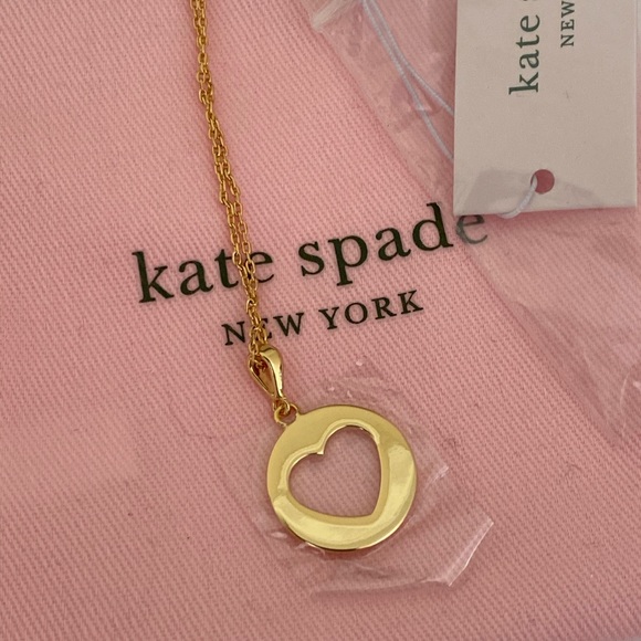 Kate Spade Heart Necklace - Picture 4 of 5